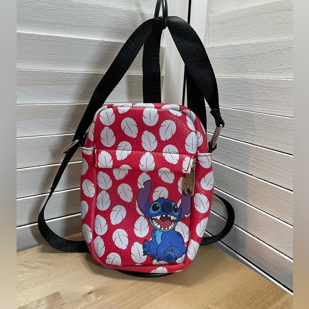 NWOT Buckle-Down Brand Disney Stitch Character Red and White Crossbody Bag